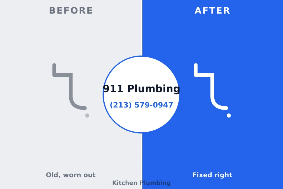 Before and after: plumbing company Vamo, FL